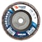 Weiler 4-1/2 Tiger Angled (Radial) Zirc Flap Disc 80Z 5/8-11 Nut 51305 - alternate 1